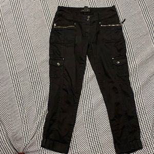 White House Black Market Cargo Crop Pants
